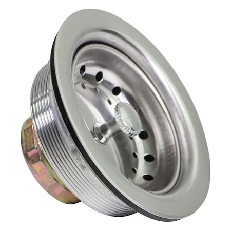 Thrifco Plumbing 3-1/2 Inch Kitchen Sink Strainer Assembly, Economy 4400410